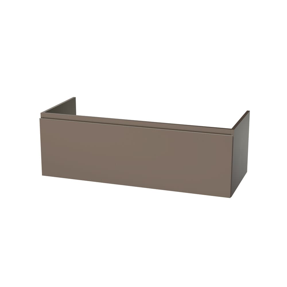 Van Marcke Fortitudo Uno sous-meuble B1200xH400xD495mm 1tiroir Basalt