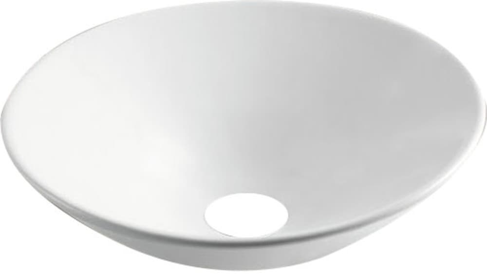 GO by Van Marcke Juno lavabo à semi-encastré D42,5 cm blanc