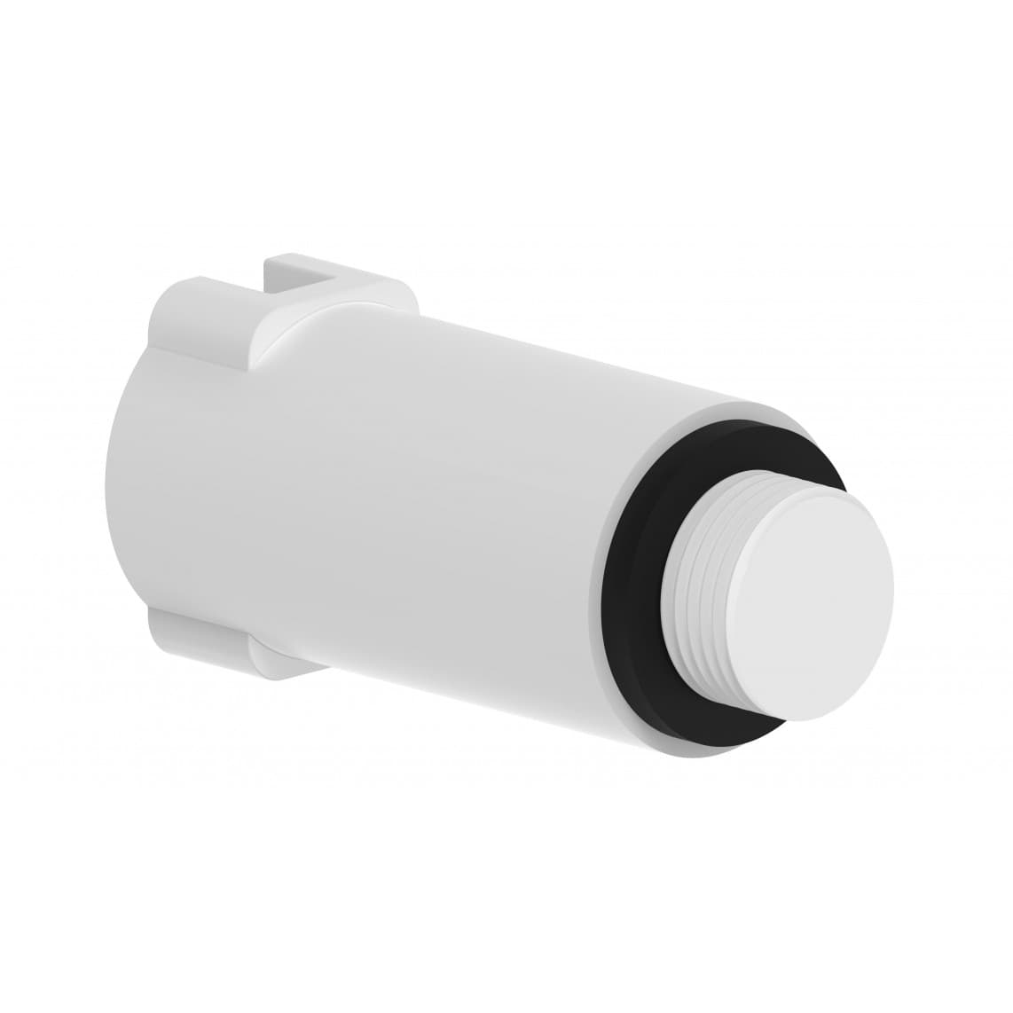 989133055 bouchon de chantier synthétique, blanc, 3/4" non résistant à la pression