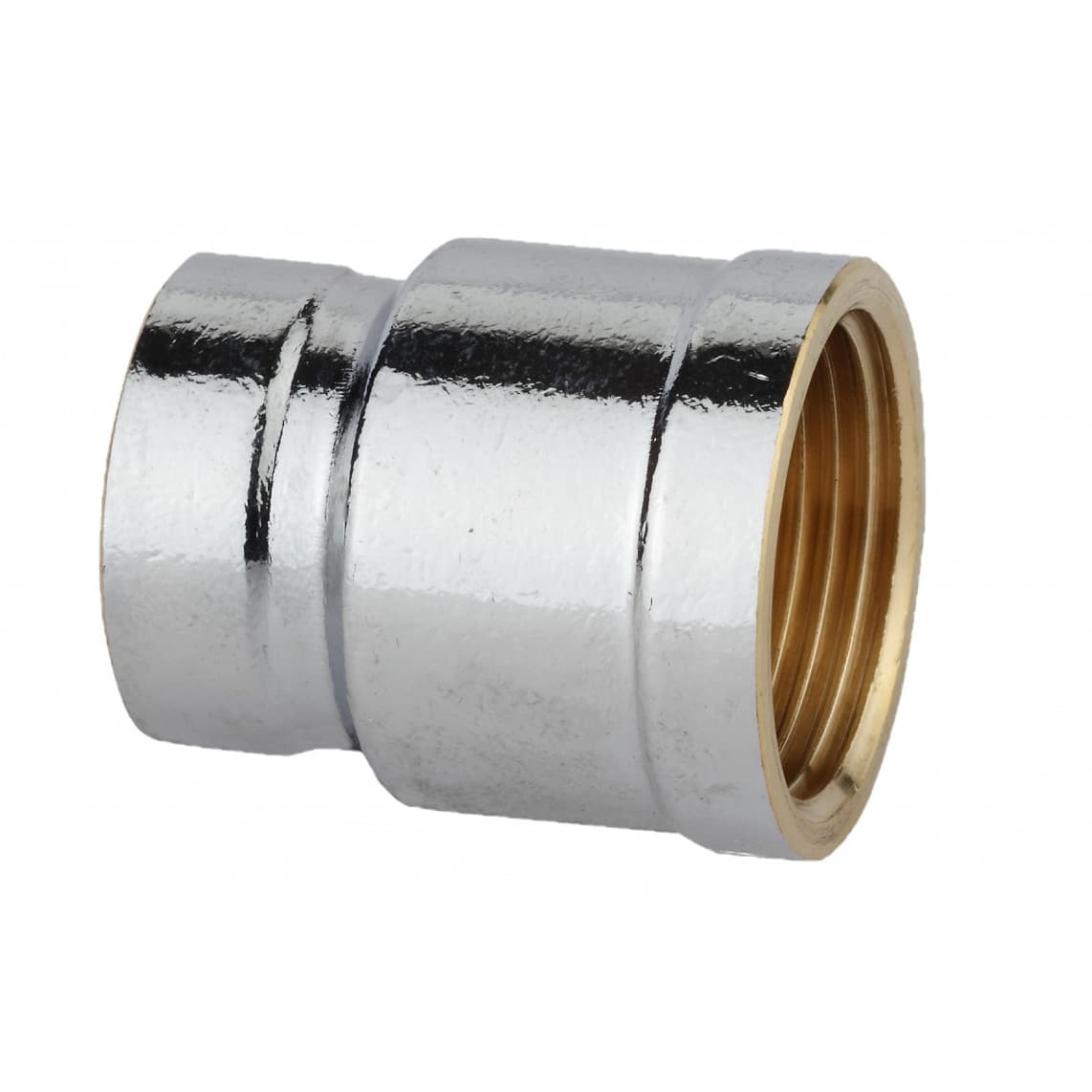 989372155 LT manchon réducteur, chromé, 3/4" F x 1/2" F,