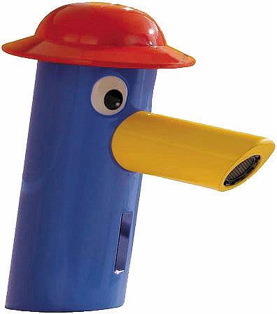 ROBINET EAU FROIDE ENFANT BAMBINI GEBERIT INFRARG 6V BLEU/JAUNE/ROUGE