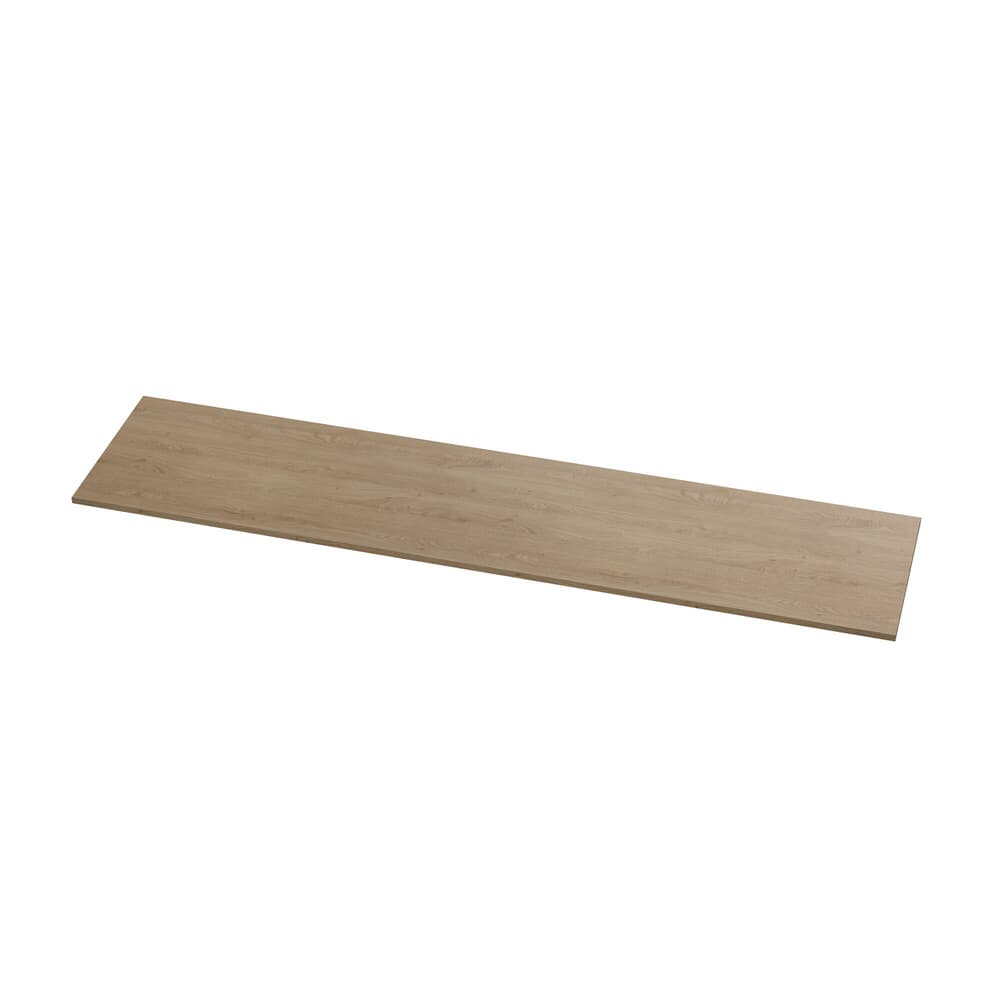 Van Marcke Vero tablette pour lavabo L1800xH18xP500mm Riverside Oak Hell