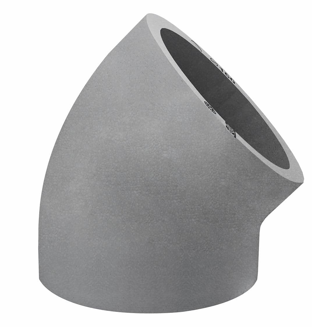 ADURO COUDE DE VENTILATION ISOLE EPS 45°-125MM