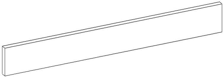 ARRIERE AUGMENTE TIROIR SUPERIEUR MOLTO 80CM ANTHRACITE