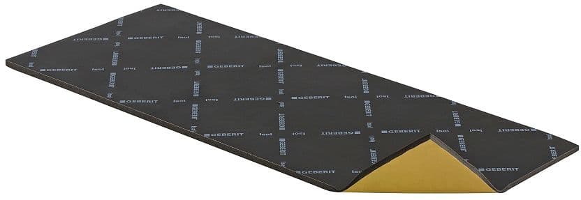 ISOLATION ACOUSTIQUE SANS PLOMB AUTOCOLLANTE 110MM GEBERIT