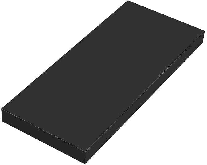 TABLETTE MURALE COFFEE 150X350X25MM JUSQU'A 7KG GRAPHITE DOUX MAT
