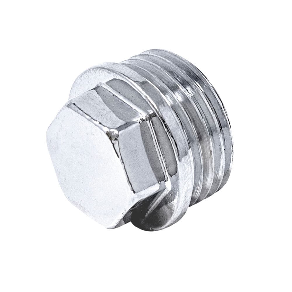 bouchon chromé 1/2"M