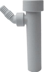 T POUR MACHINE A LAVER GEBERIT BLANC