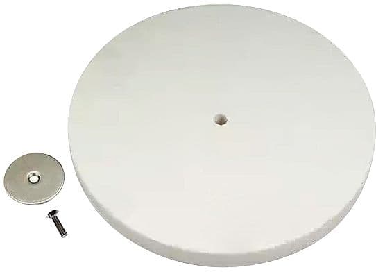 ISOLANT, 16 MM AVEC ECROU ET RONDELLE