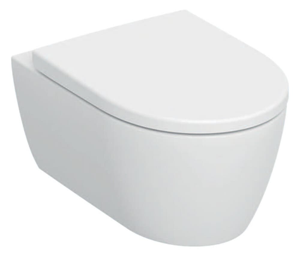 Geberit iCon set cuvette suspendue - TurboFlush - avec abattant