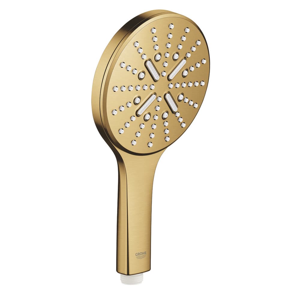 Grohe Rainshower 130 SmartActive douchette à mains 3jets EcoJoy Cool Sunrise