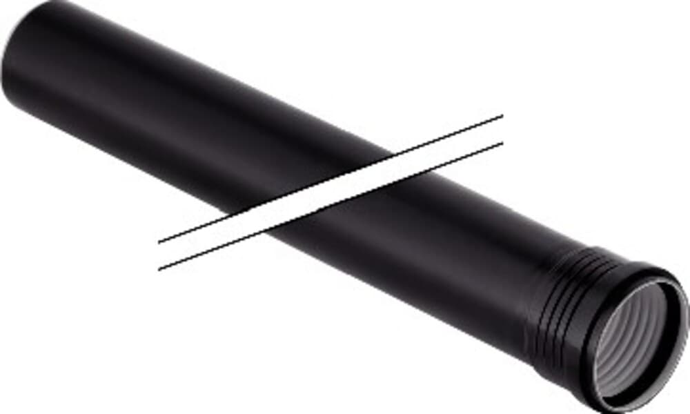 Geberit Silent-PP tuyau avec manchon D90 L 1,5M