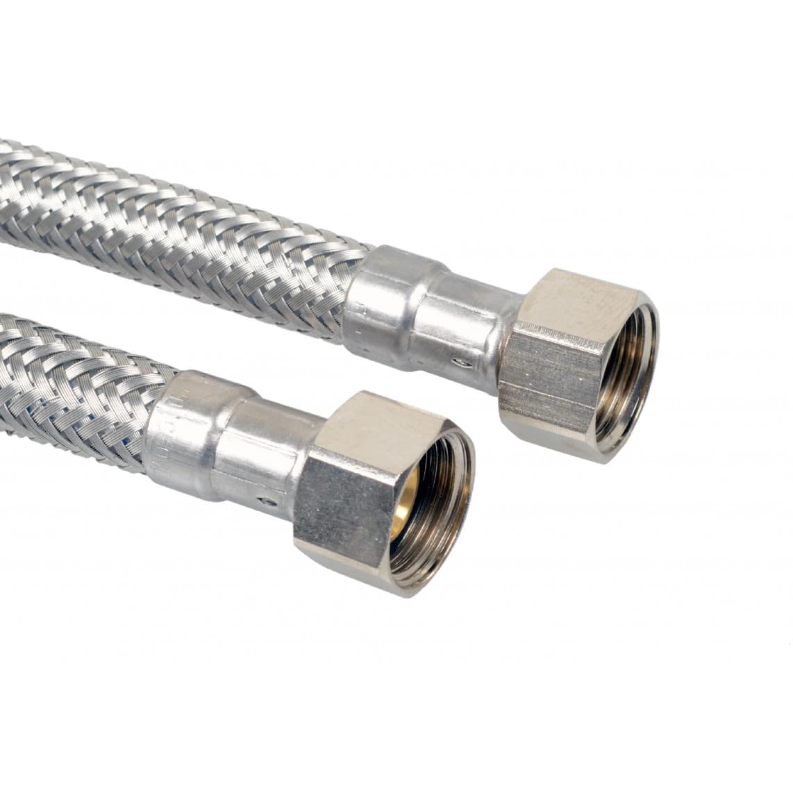 98628625 Tuyau de raccordement flexible 1000 mm, 3/4" F x 1/2" F