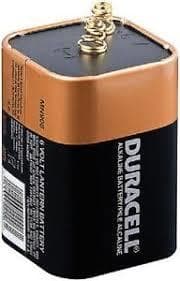 Pile mn908 duracell 4R25 6V 13000mAh alcaline 6V longueur 67mm largeur 67mm hauteur 111mm