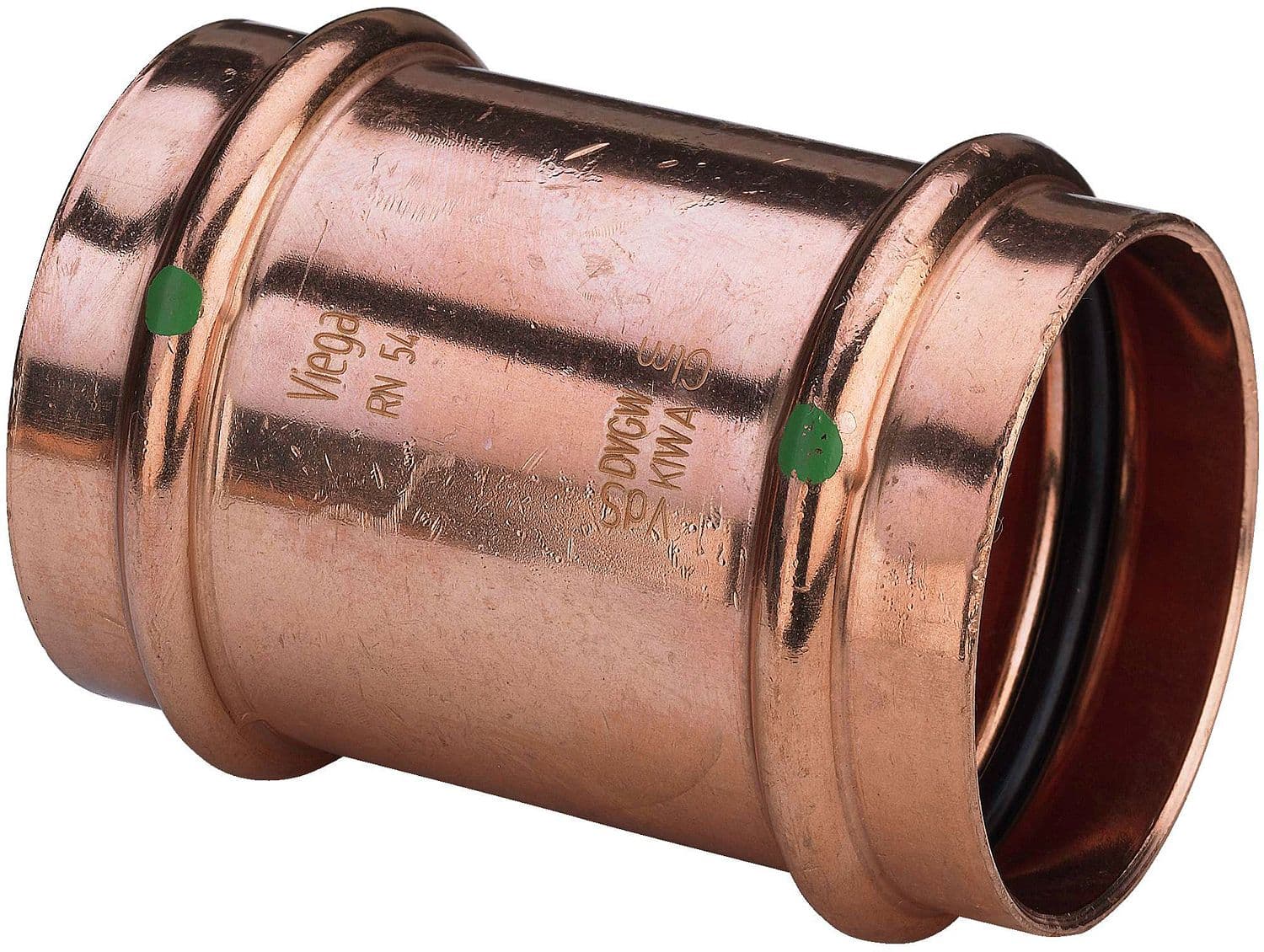 PROFIPRESS CUIVRE ROUGE RACCORD REPARATION FF 18MM VIEGA