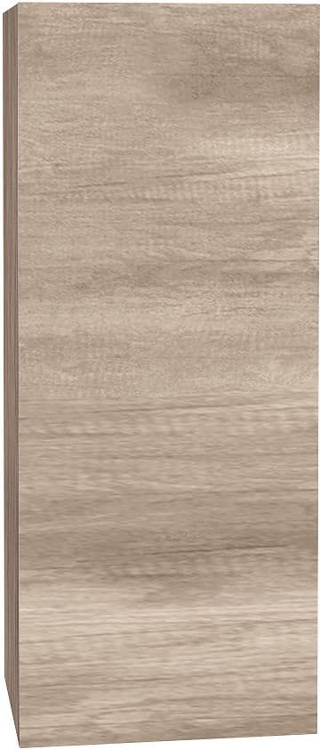 DEMI COLONNE COFFEE 1 PORTE GAUCHE 40 CHENE DECOR FLANELLE