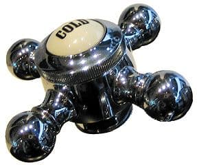 POIGNEE NUE 1926 KLUDI 5 CHROME NEUTRE