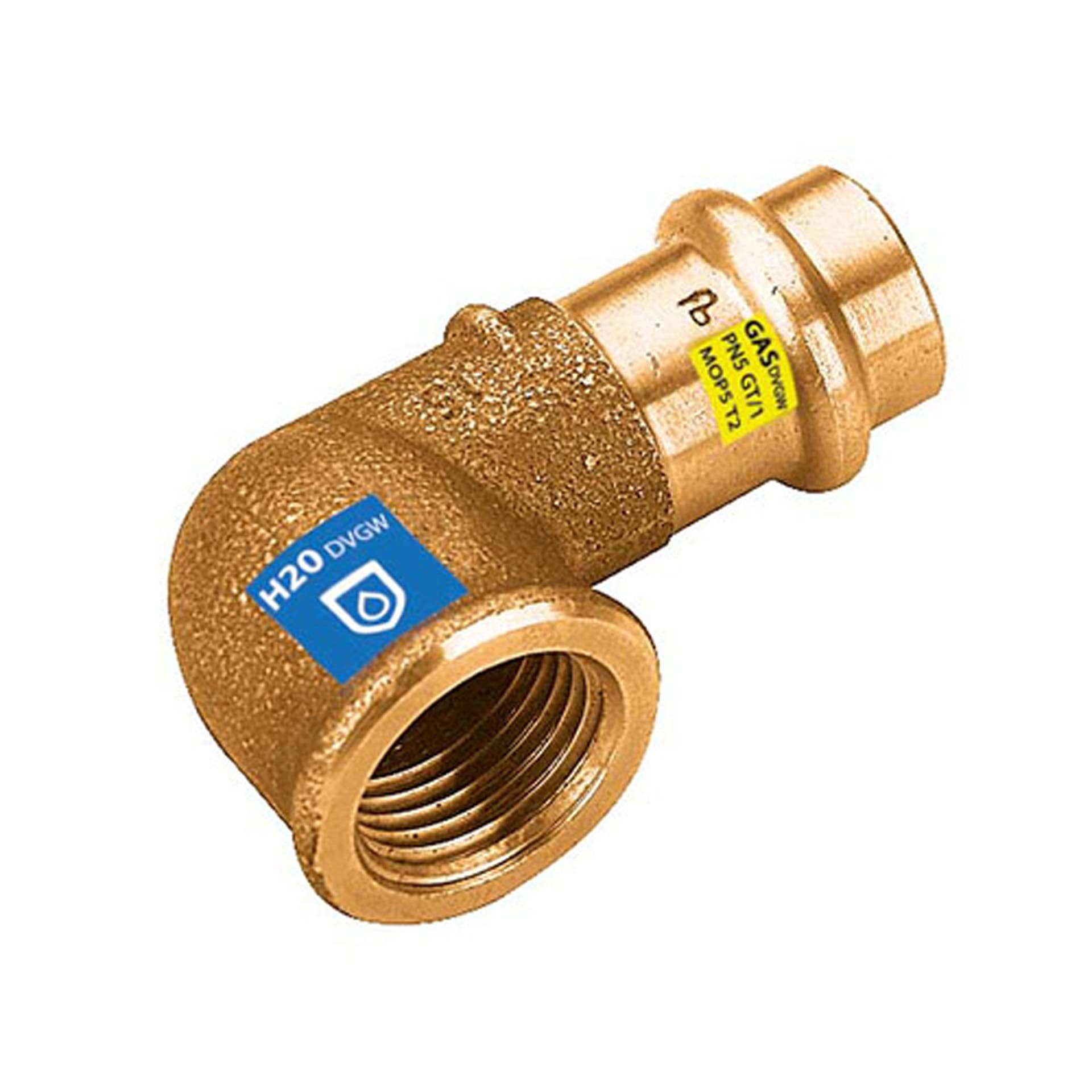 COUDE 90° F, FILETAGE RP 3/4X22