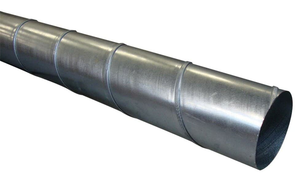 tube spiralé galva D180 Lo 3m