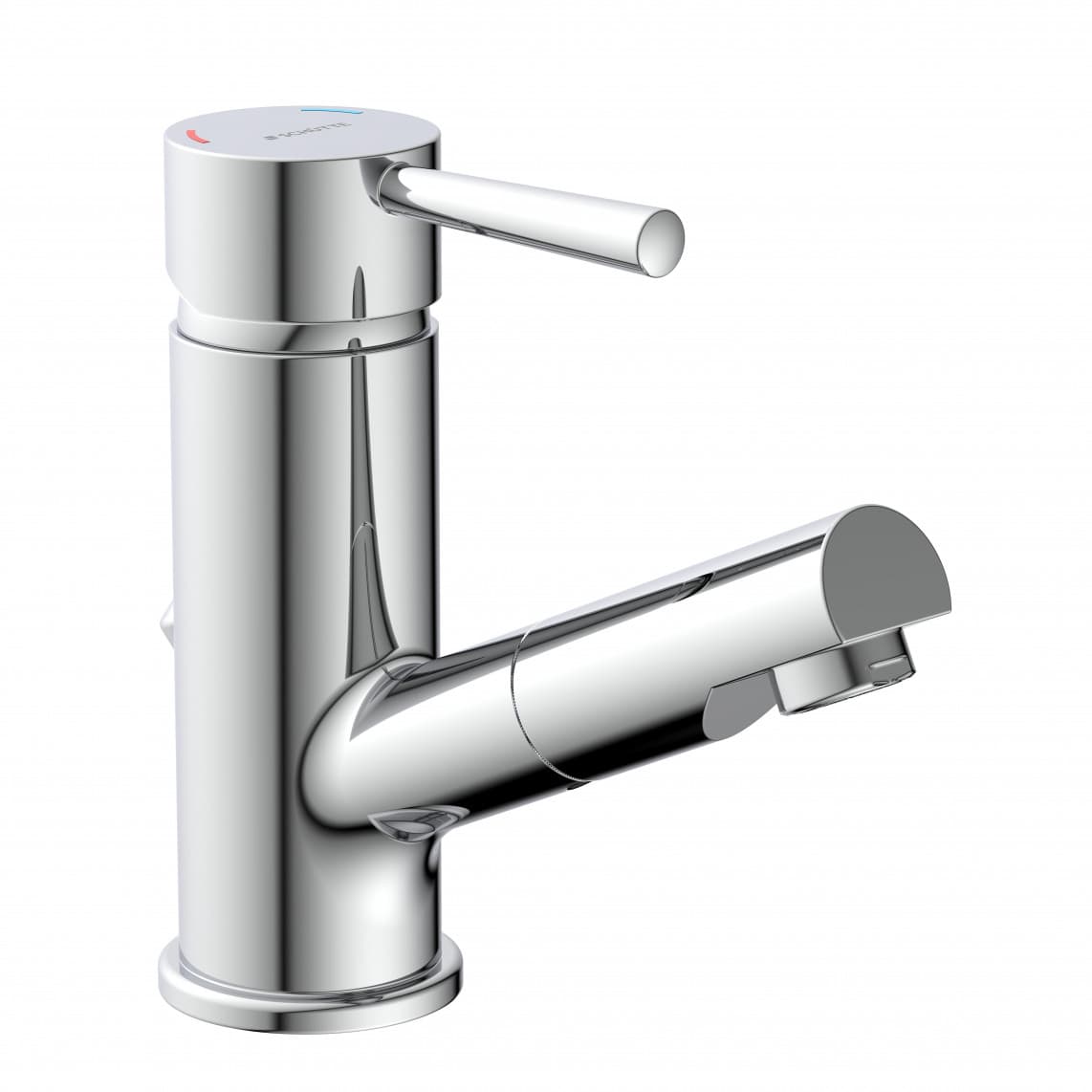 20150 CORNWALL Mitigeur lavabo, chromé, avec douchette à cheveux extractible