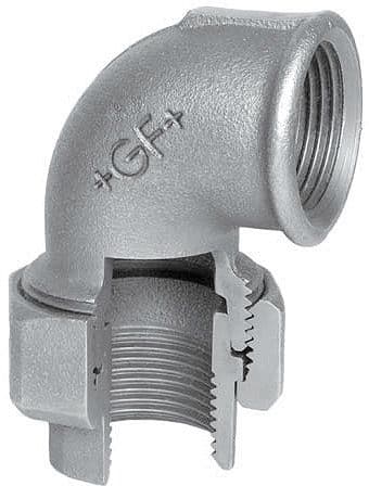 GALVA RACC.UNION COUDE FF NR 96 4/4"