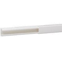 Moulure DLP section 20 x 12.5mm Blanc Ral 9003 - longueur 2,1m sans film de protection