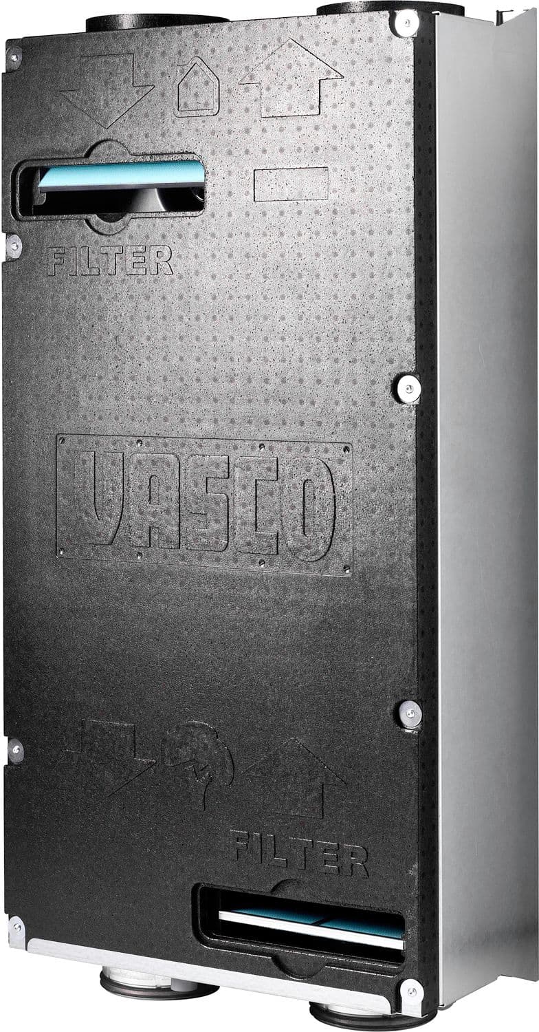 UNITE DE VENTILATION D275 III VASCO A RECUPERATION DE CHALEUR + COMMUTATEUR CLASSE ERP B