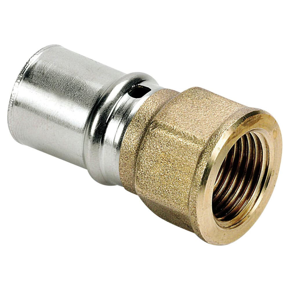 SYSTEMPEX raccord droit tube alu raccord à sertir 50-6/4F