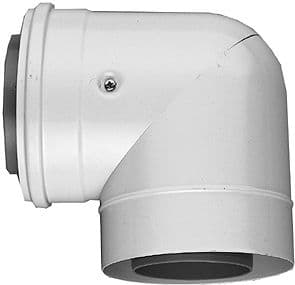 COUDE CONCENTRIQUE 90° JUNKERS AZB607 80/125