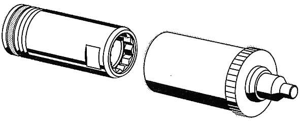 ADAPTATEUR QUICK SCHELL 35MM CHROME