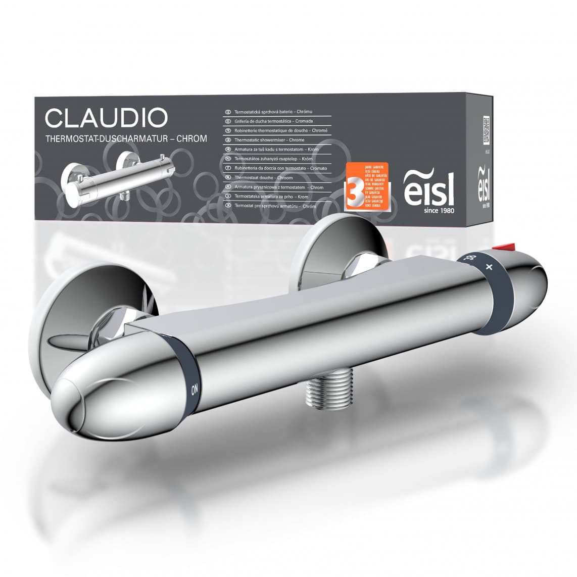 CLT168VCR VITAL Mitigeur thermostatique de douche, chromé
