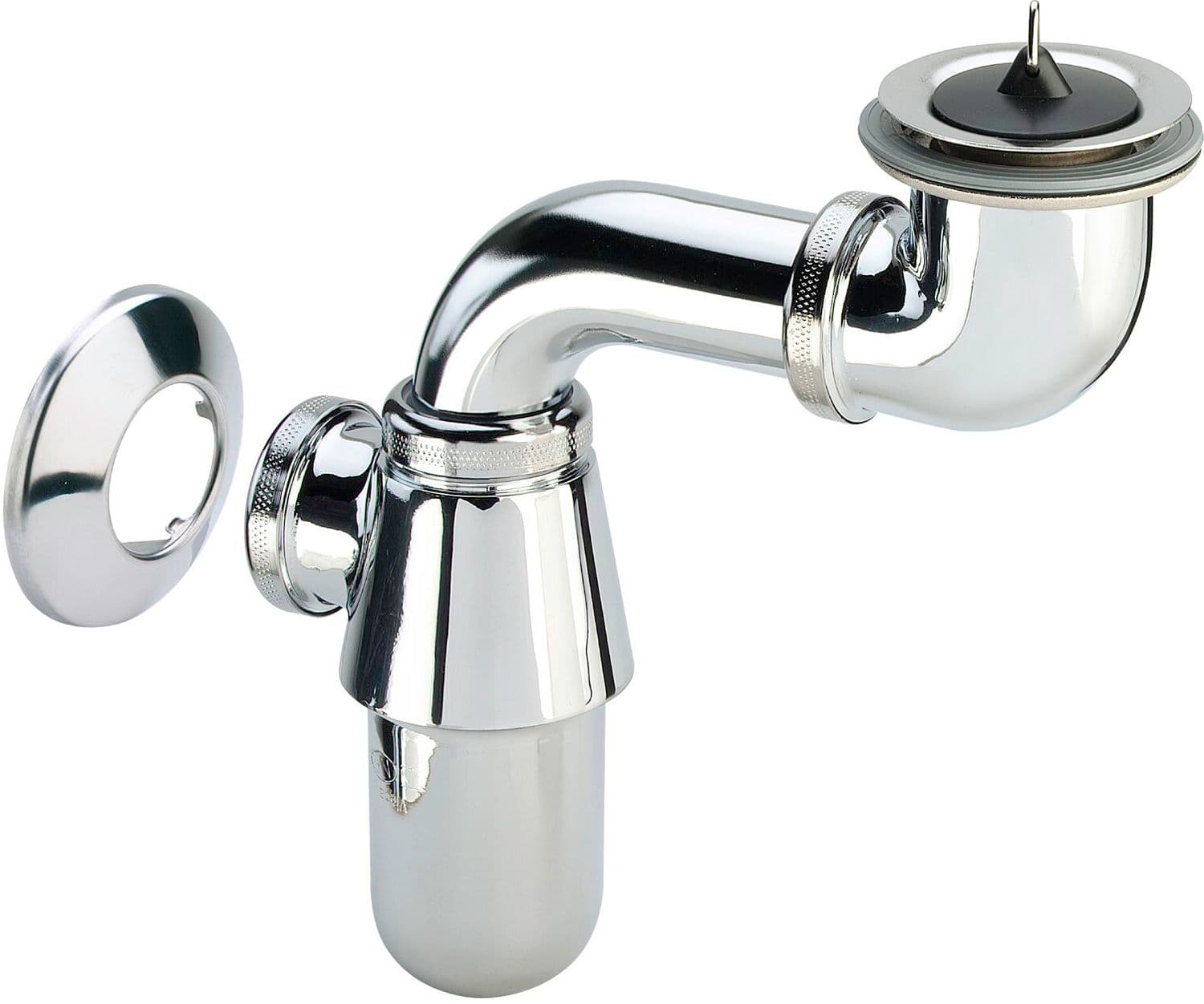 SIPHON BOUTEILLE COMPACT 5/4" CHR. VIEGA
