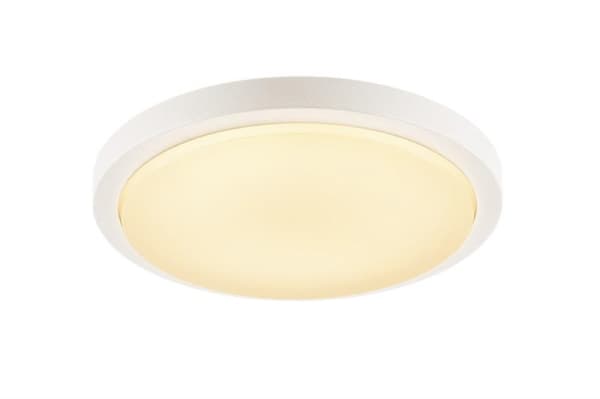 Plafonnier Ainos, Led, 3000K, rond, Blanc