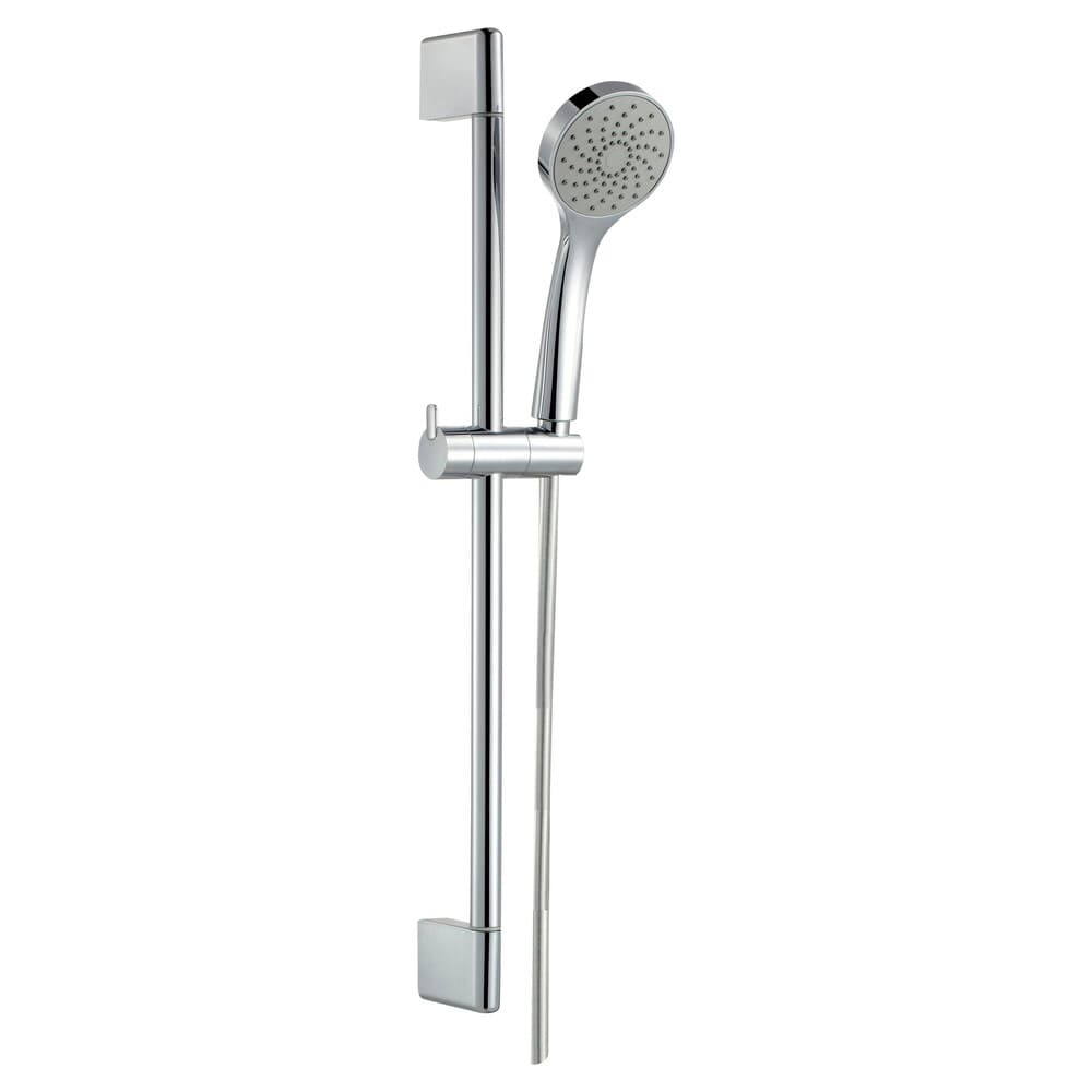intro Lugo set de douche complet 65cm avec flexible 1 jet chromé