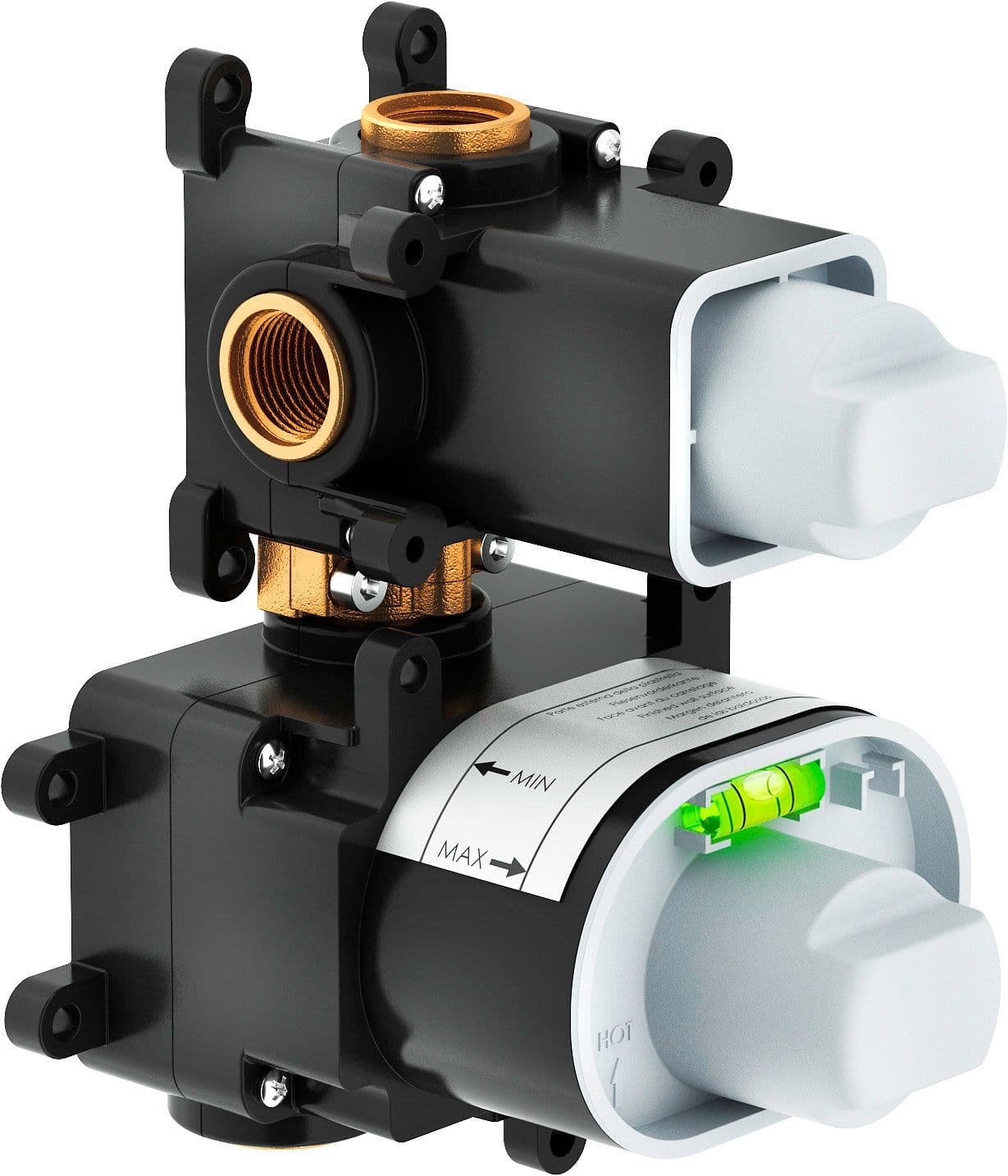 THERMOSTAT A ENCASTRER+INVERSEUR NOBILI