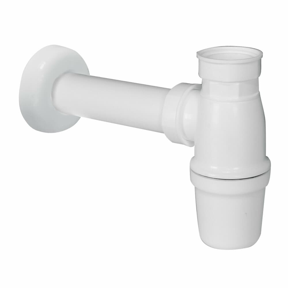 Van Marcke Pro siphon de bouteille 6/4" x 40 mm blanc