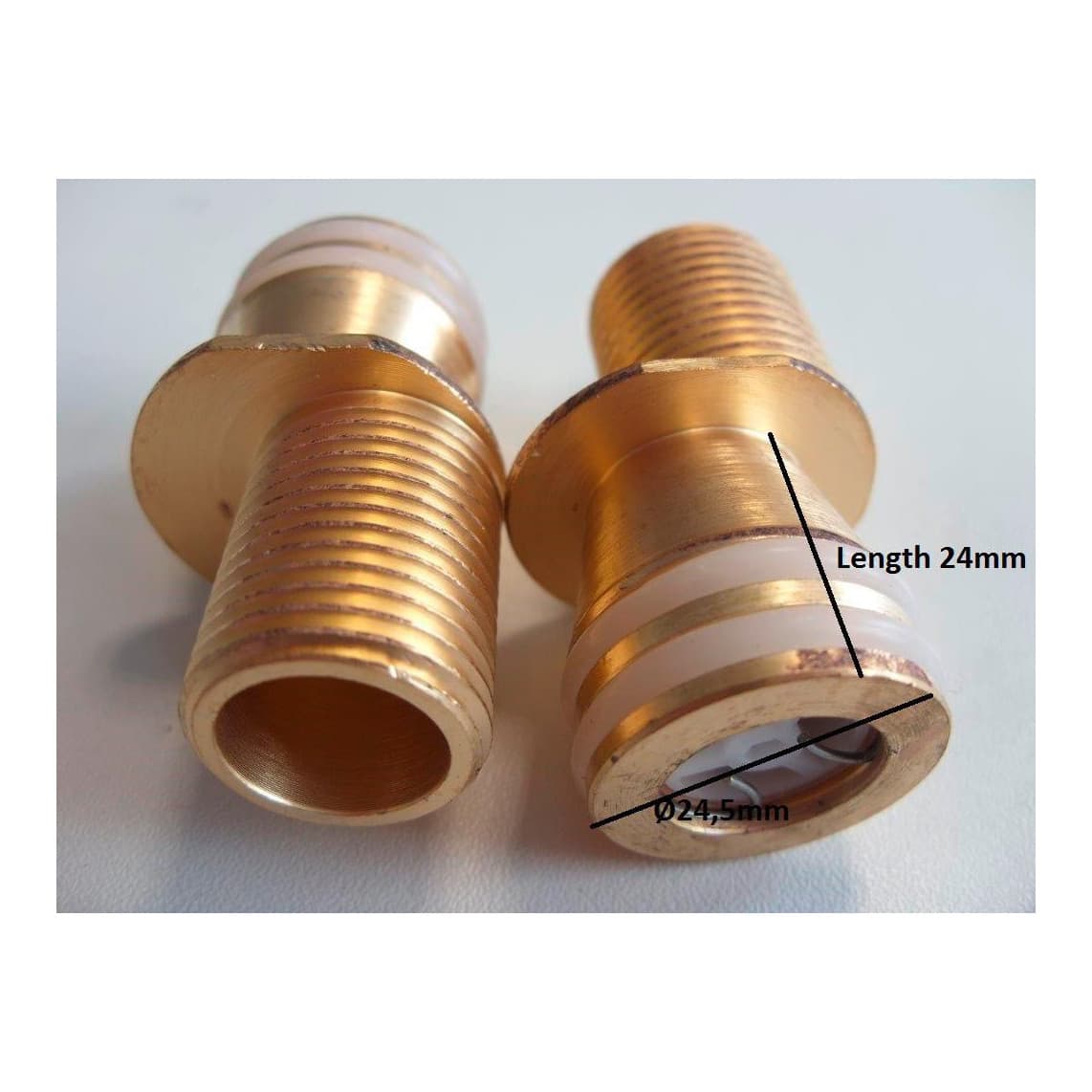 01697 Raccord en S, entre autres pour 60530 (2x)