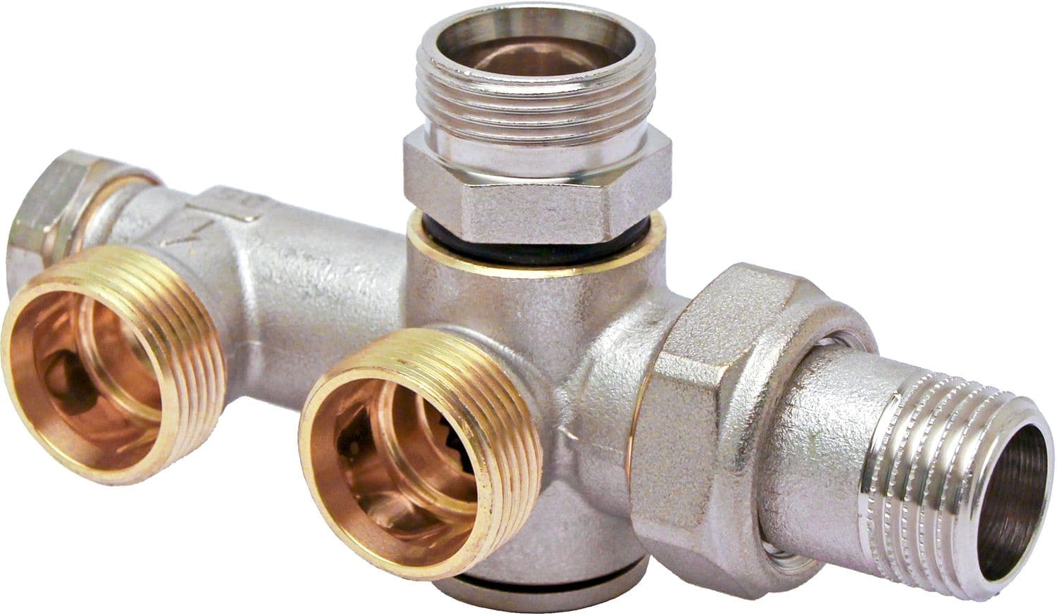 DISTRIBUTEUR INFERIEUR MONOTUBE BEGETUBE EQUERRE 1/2"-M24 50%