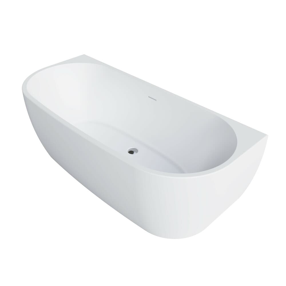 Van Marcke D-Shape Design baignoire duo 180x80 central mat