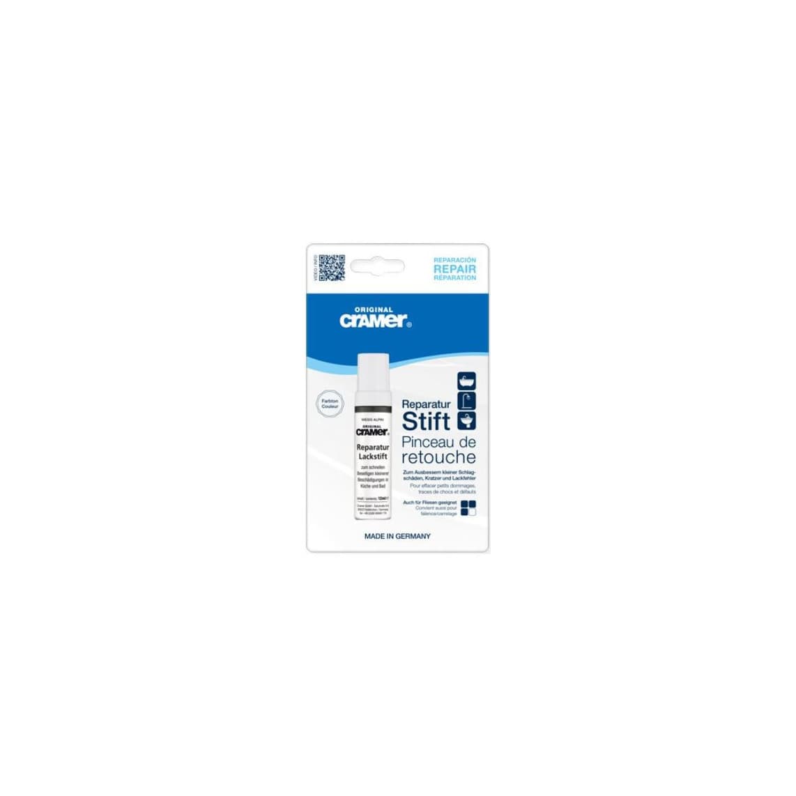 98695000 CRAMER Réparation-crayon de retouche, blanc, 12 ml