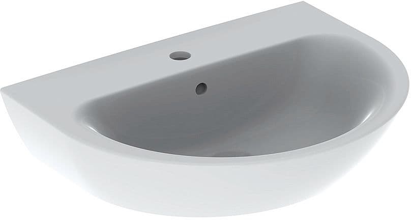 LAVABO RENOVA GEBERIT 60X48CM +TROU ROBINET/TROP-PLEIN