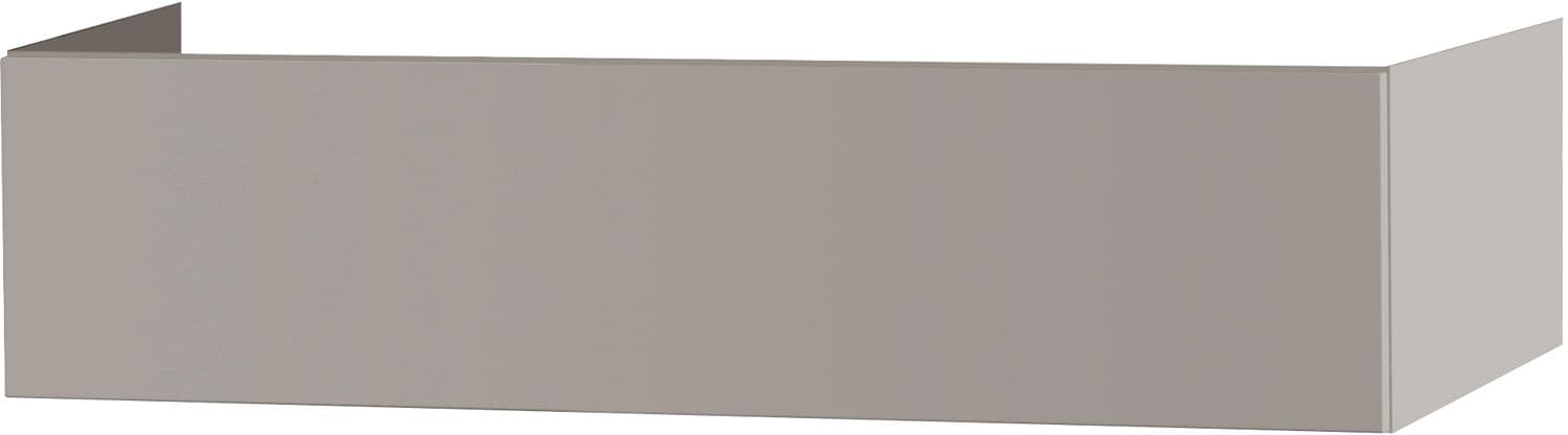 SOUS MEUBLE PURO 1 TIROIR 120CM PUSH GRIS SATIN