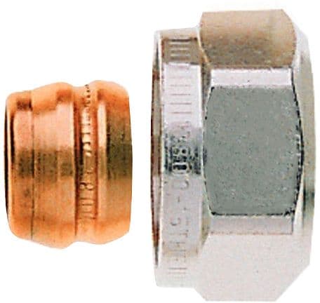 RACCORD A COMPRESSION HEIMEIER 3/4"F-15MM CUIVRE