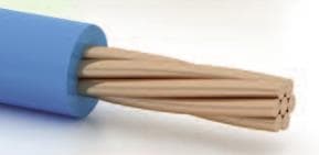 Vob 16 Bleu (H07V-R) en rouleau de 100m classe CPR: ECA