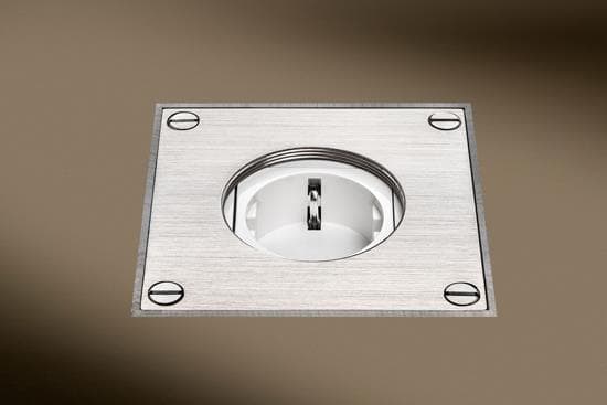 Prise de sol SCHUKO IP64 - 2 pôles + T EU
