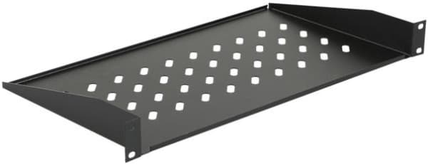 Planche pour rack Logon 1U 19" profondeur 250mm Noir