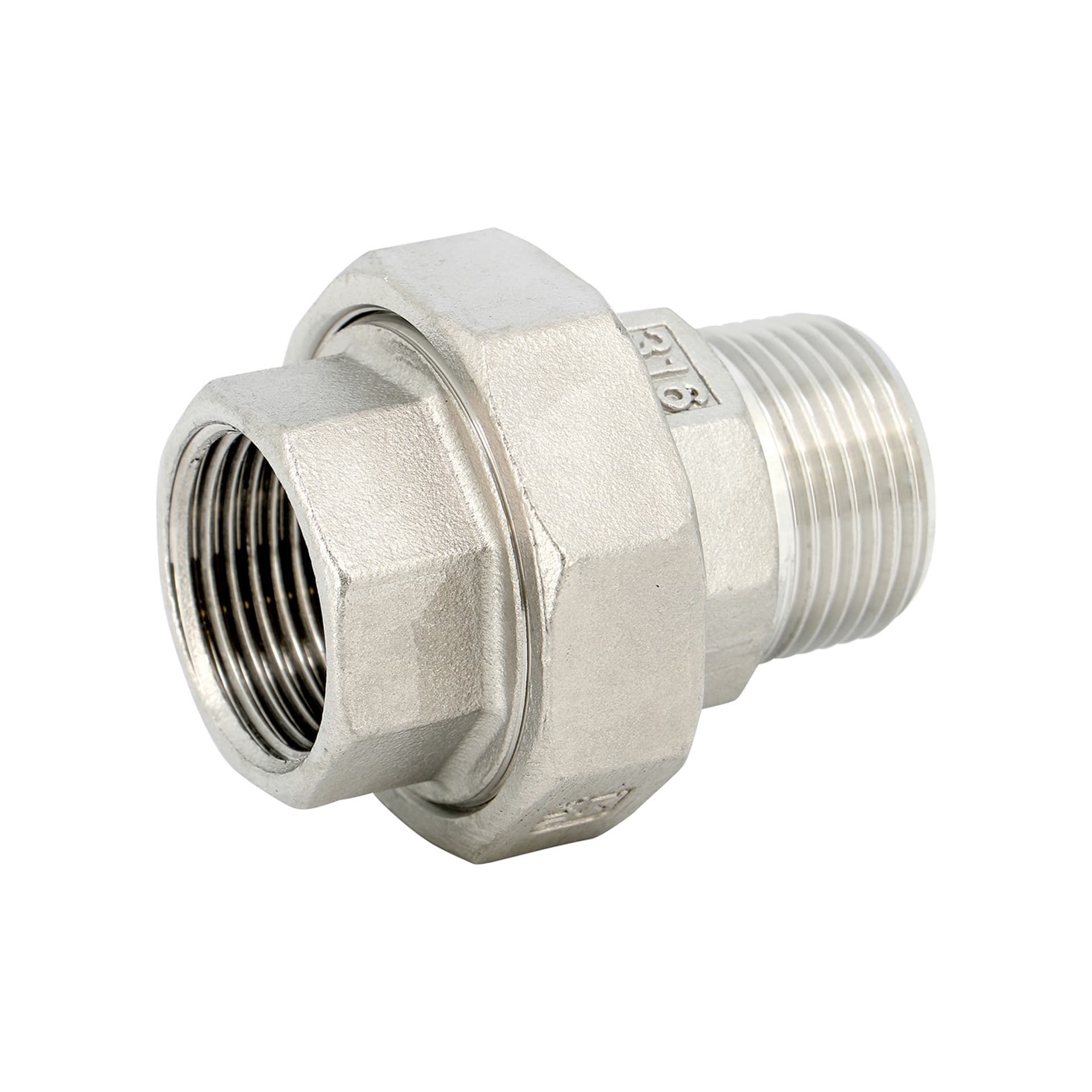 RACCORD UNION INOX I341 6/4MF