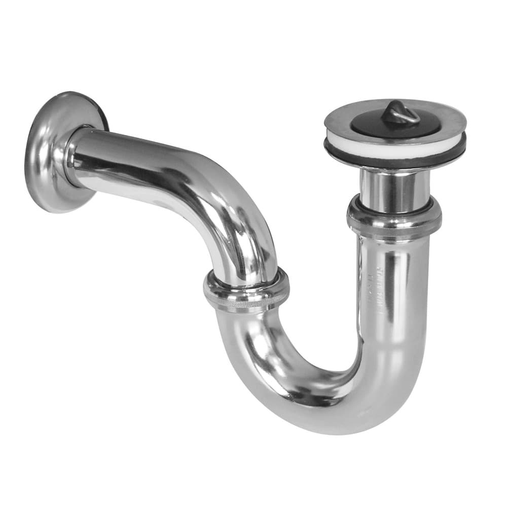 Van Marcke Pro siphon tubulaire pour lavabo avec crépine 5/4" x 32 mm chromé