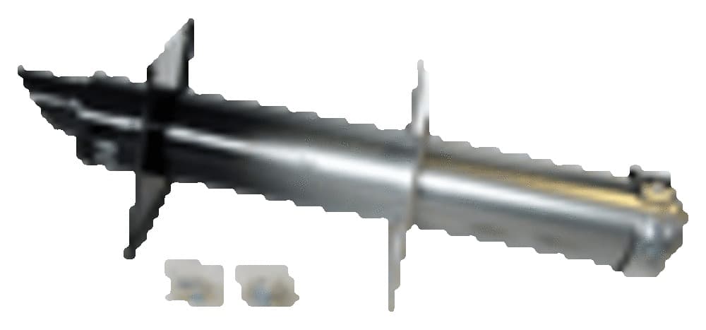 Muelink & Grol ventouse SEC pour chaudières (sans) condensation D60/100 L1000mm