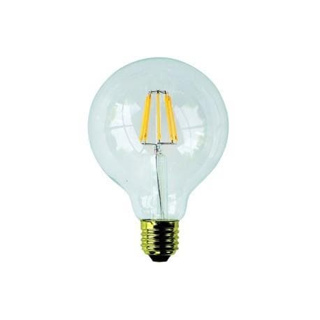 Filament Led globe 125 7.5W E27 690lm 2700K 15000h dim cri > 90